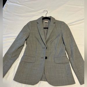 J. Crew lightweight wool blazer, light gray, style number G7049